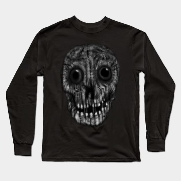 Hideous death Long Sleeve T-Shirt by Nathaniel Ramos